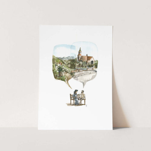 Together by Mareli Art Print