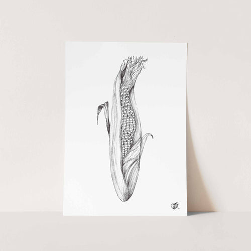 Corn by Jenna Art Print