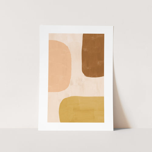 Cropped Corners Art Print