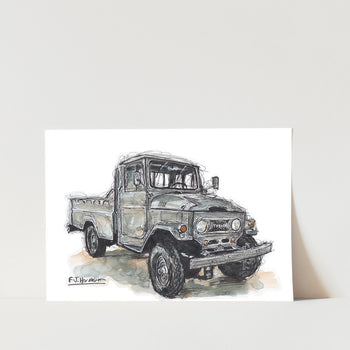Cruiser Car Art Print