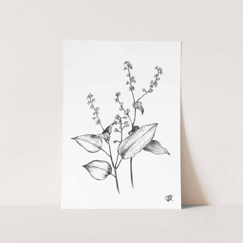 Delicate Blooms Jenna Art Print