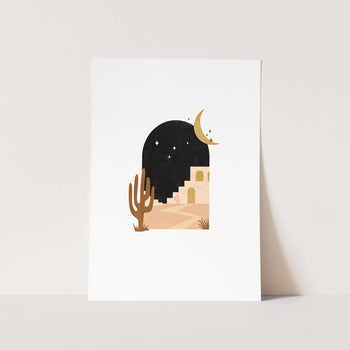 Desert Cactus Art Print