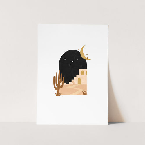 Desert Cactus Art Print