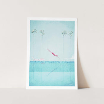 Dive by Henry Art Print