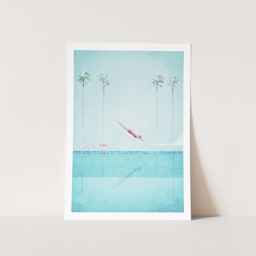 Dive by Henry Art Print