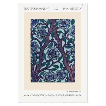 E.A.Séguy Oriental PL.13 Art Print