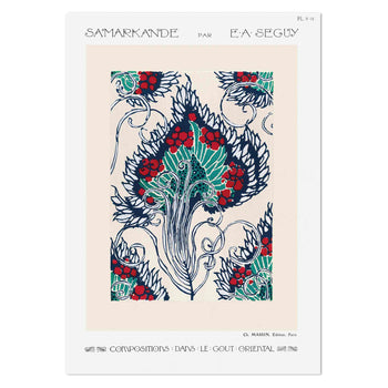 E.A.Séguy Oriental PL.19 Art Print