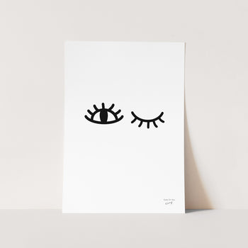 Eyes on You Art Print