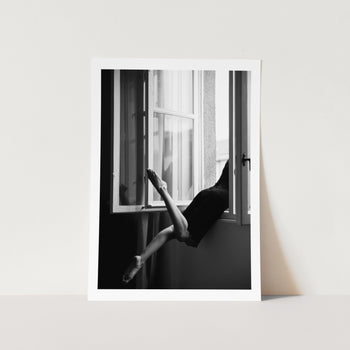 Flirting PFY Art Print