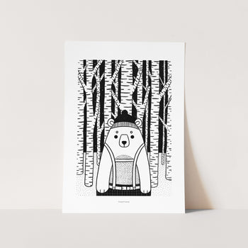 Forest Friends Art Print