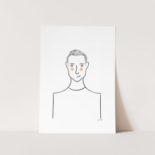 Gentleman Portrait Art Print