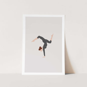 Hand Stand Art Print