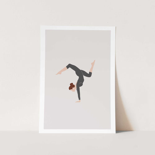 Hand Stand Art Print