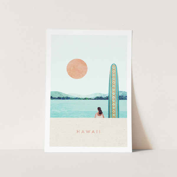 Hawaii II by Henry Art Print
