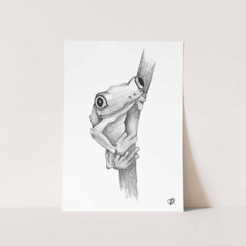 Tree Frog by Jenna Art Print