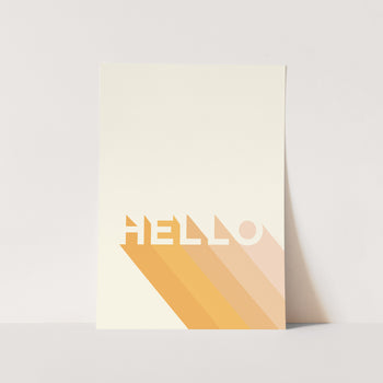 Hello by Avonette Art Print