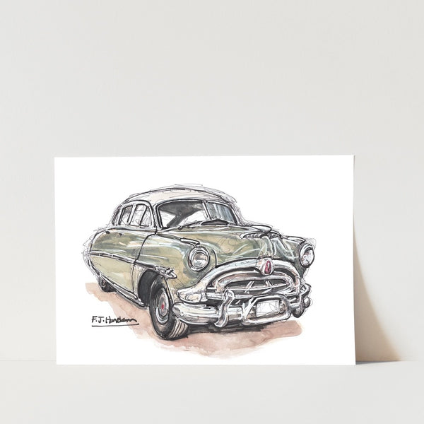 Hudson Hornet Car Art Print