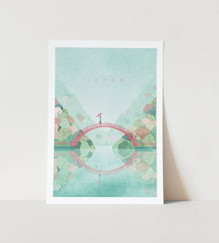 Japan Autumn Art Print