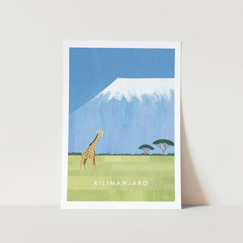 Kilimanjaro Tanzania Art Print