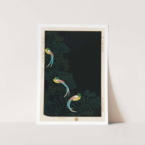 Chinese Watercolour Art poster