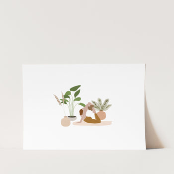 King Pigeon at home Art Print