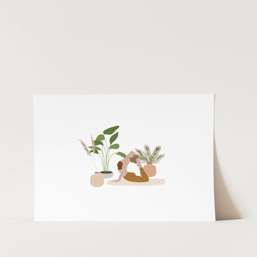 King Pigeon at home Art Print