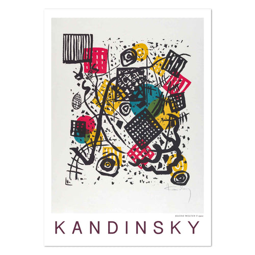 Kleine Welten V by Kandinsky Art Print