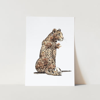 Leopard 2 By Mareli Art Print