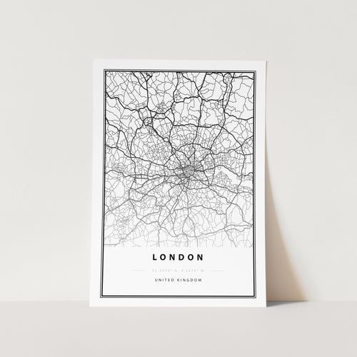 London Map Art Print