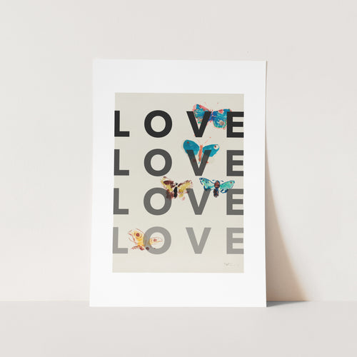 Love Love Love Art Print