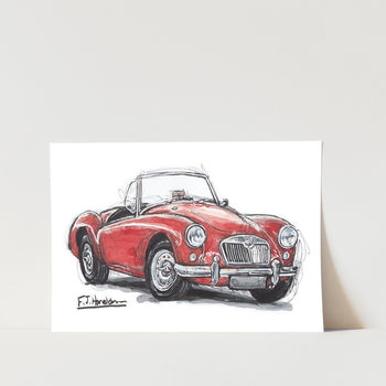 MGA Car Art Print