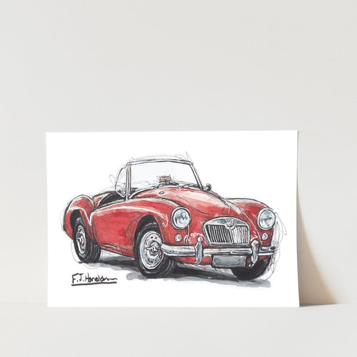 MGA Car Art Print