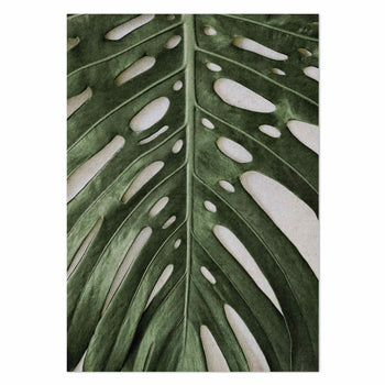 Monstera Zoom by Sonjé Art Print