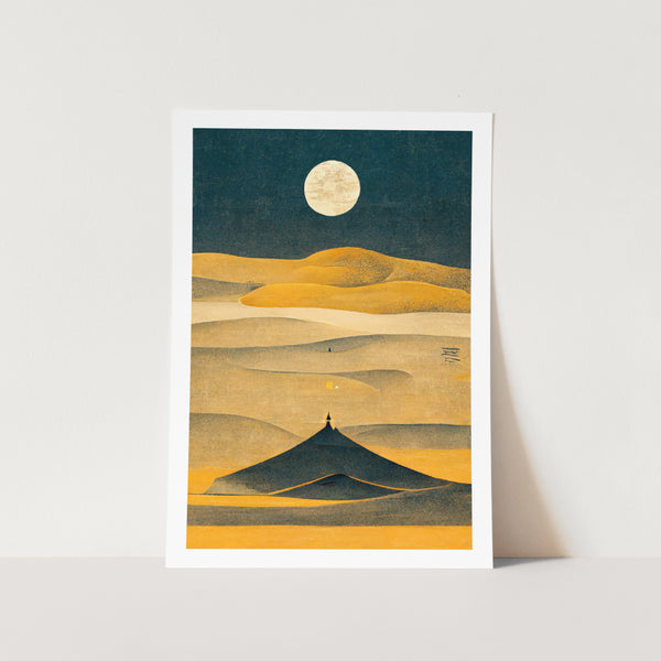 Moonlit Sands Art Print