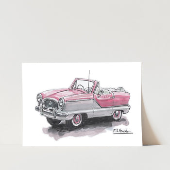 Nash Metropolitan Car Art Print