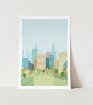 New York Autumn Art Print