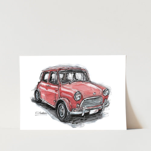 Red Mini Art Print