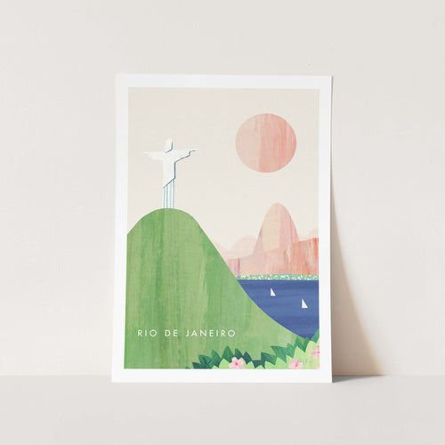 Rio II by Henry Art Print