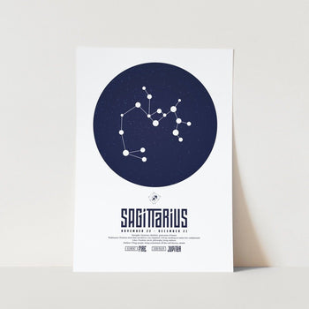 Sagittarius Star Sign Art Print