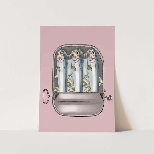 Sardine by Curious Nonsense Art Print