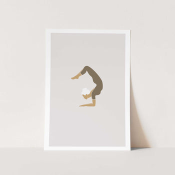 Scorpion Pose Art Print