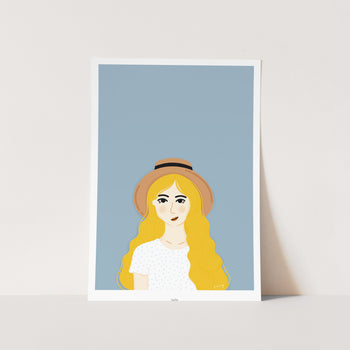 Selfie Art Print