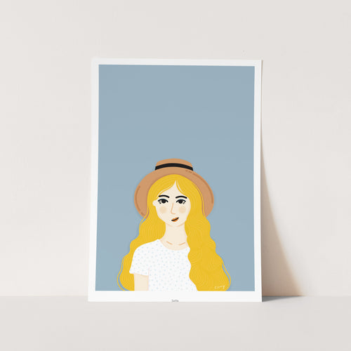 Selfie Art Print