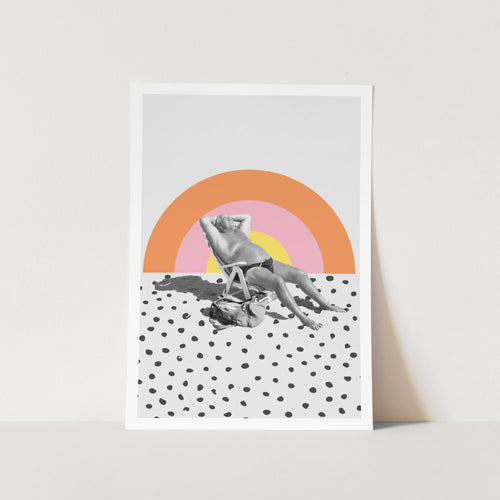 Sunbake and Rainbows Art Print