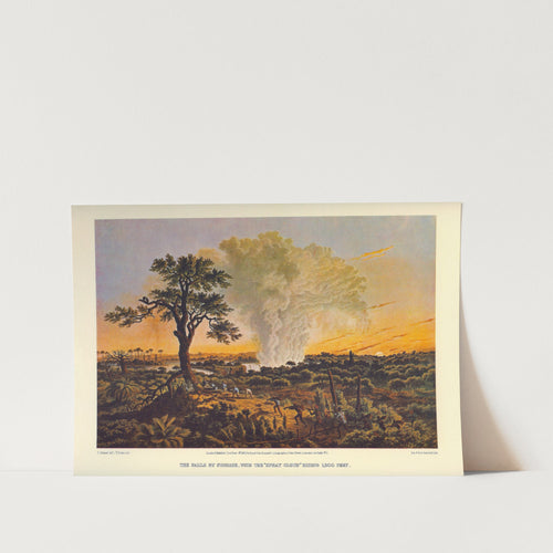 The Falls by Sunrise Victoria Falls Art Print