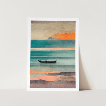 Thailand Fishing Art Print