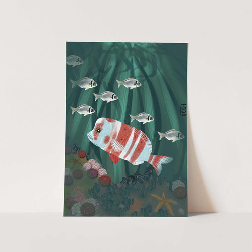 The Fabulous Miss Lucy Art Print