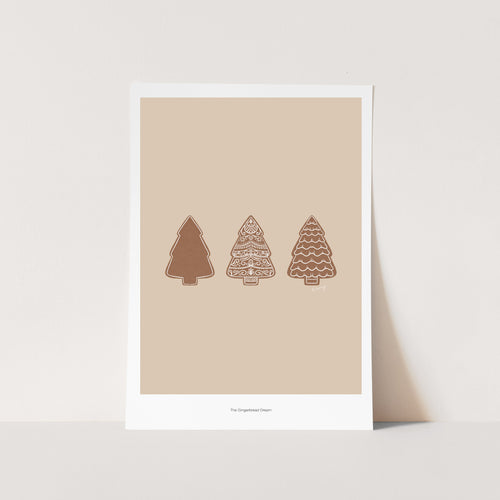 The Gingerbread Dream Art Print