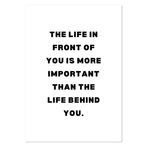 The Life in Front of You Art Print