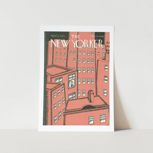 The New Yorker Magazine Cover April 4, 1925 Art Print